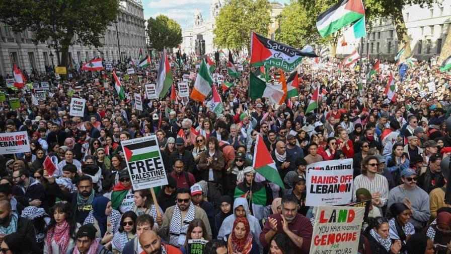 Miles de personas en América se solidarizan con Palestina y piden sanciones contra Israel