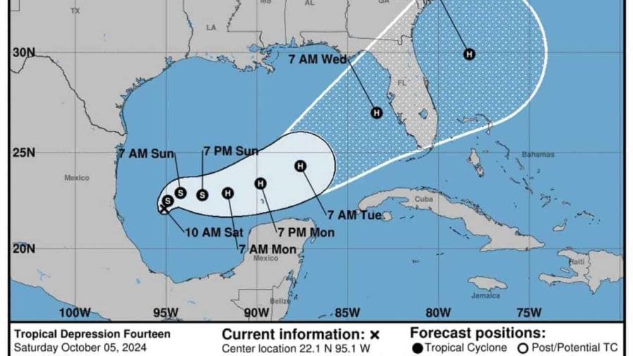 Declaran estado de emergencia en condados de Florida ante la prevista llegada de Milton