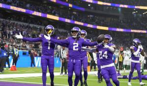 Vikings amplian invicto a 5-0 tras vencer a los Jets de Rodgers en Londres Vikings amplian invicto a 5-0 tras vencer a los Jets de Rodgers en Londres