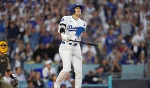 Ohtani pega HR en su debut en playoffs y Dodgers remontan para vencer a Padres