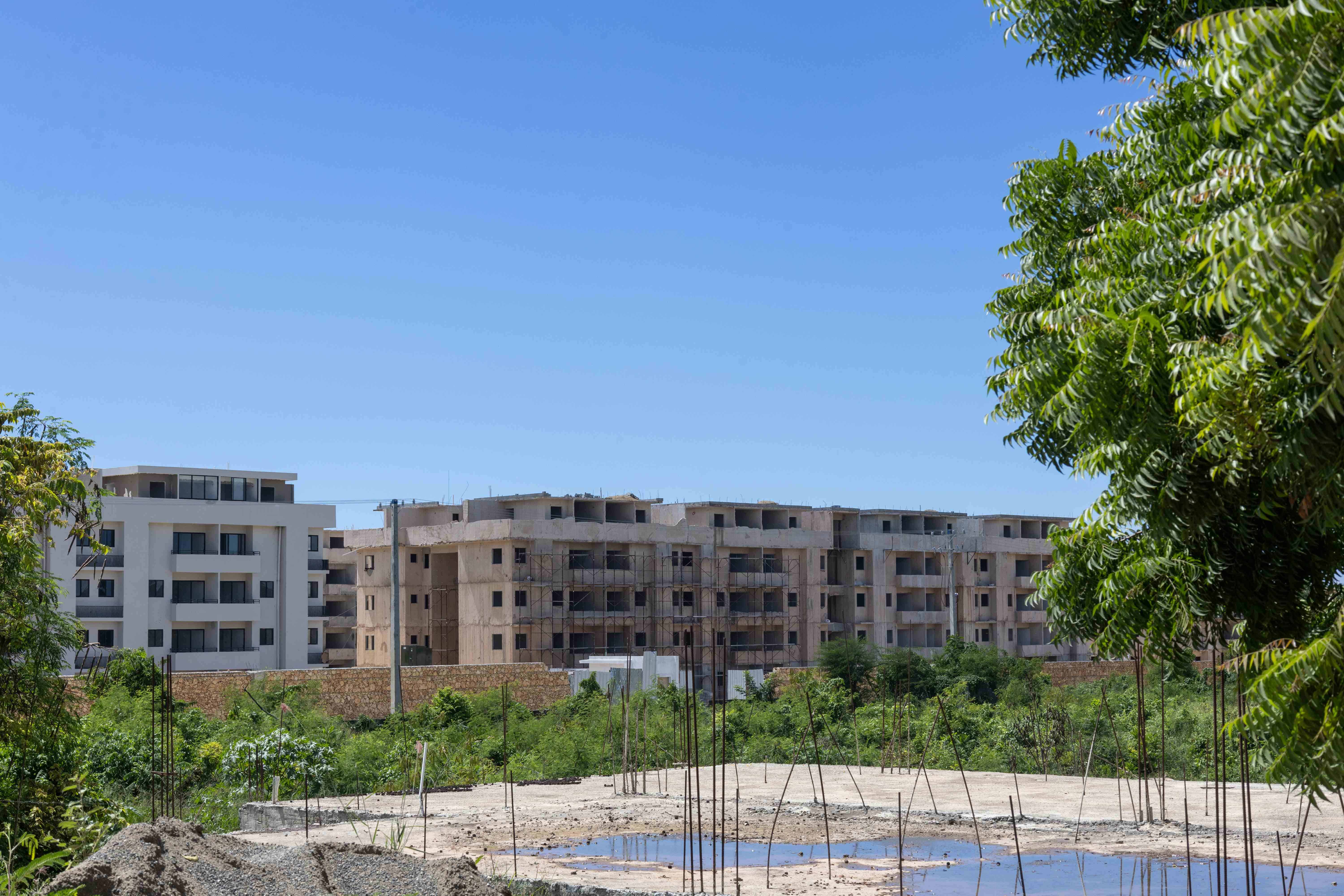 Uno de los residenciales pordonde pasará la tubería.