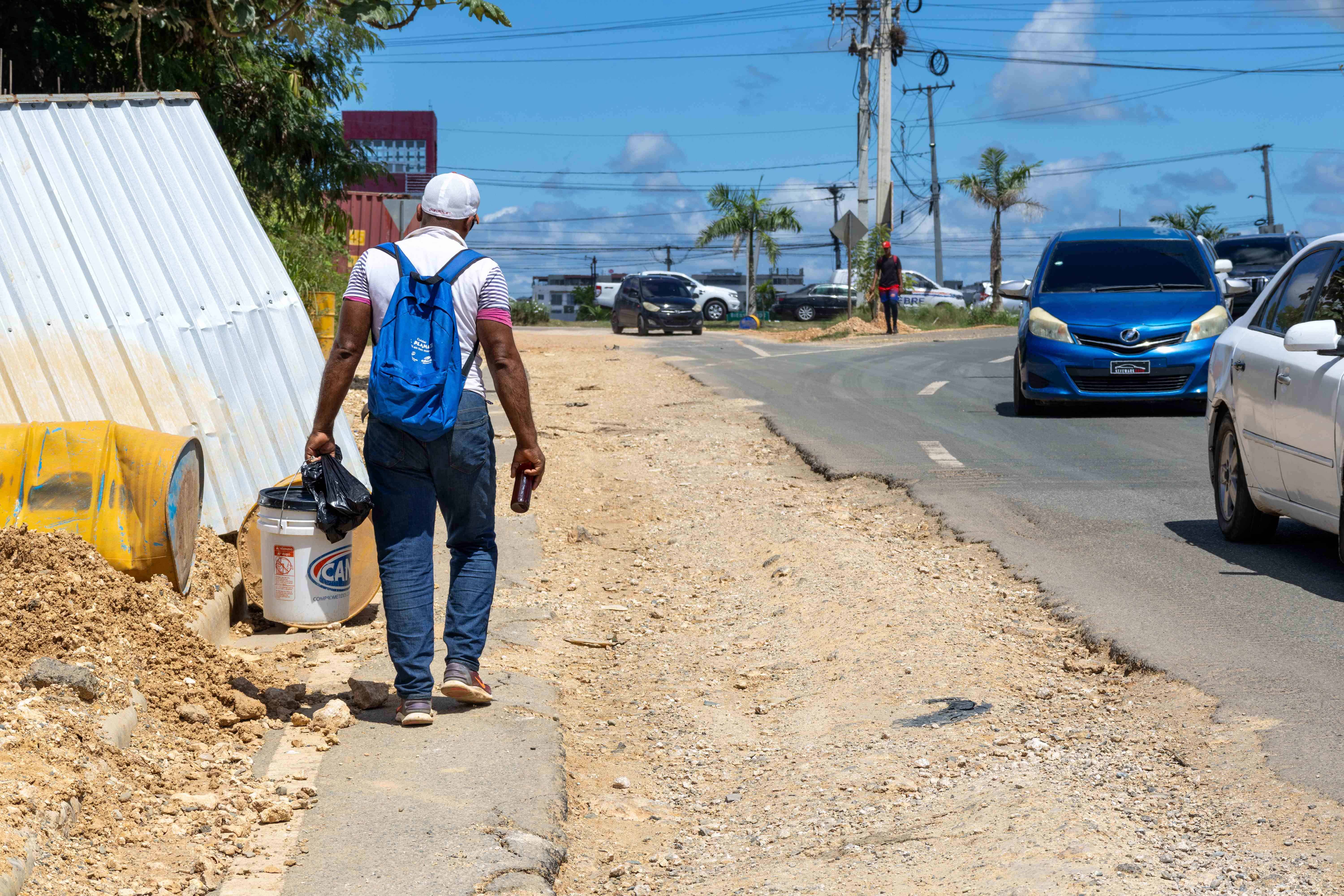 Los trabajos son parte dde la ampliación del acueducto Barreras de Salinidad.
