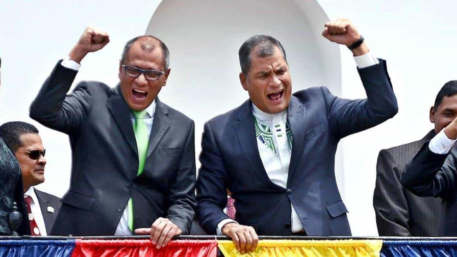 EE.UU. prohíbe la entrada al país a Rafael Correa y Jorge Glas por corrupción en Ecuador