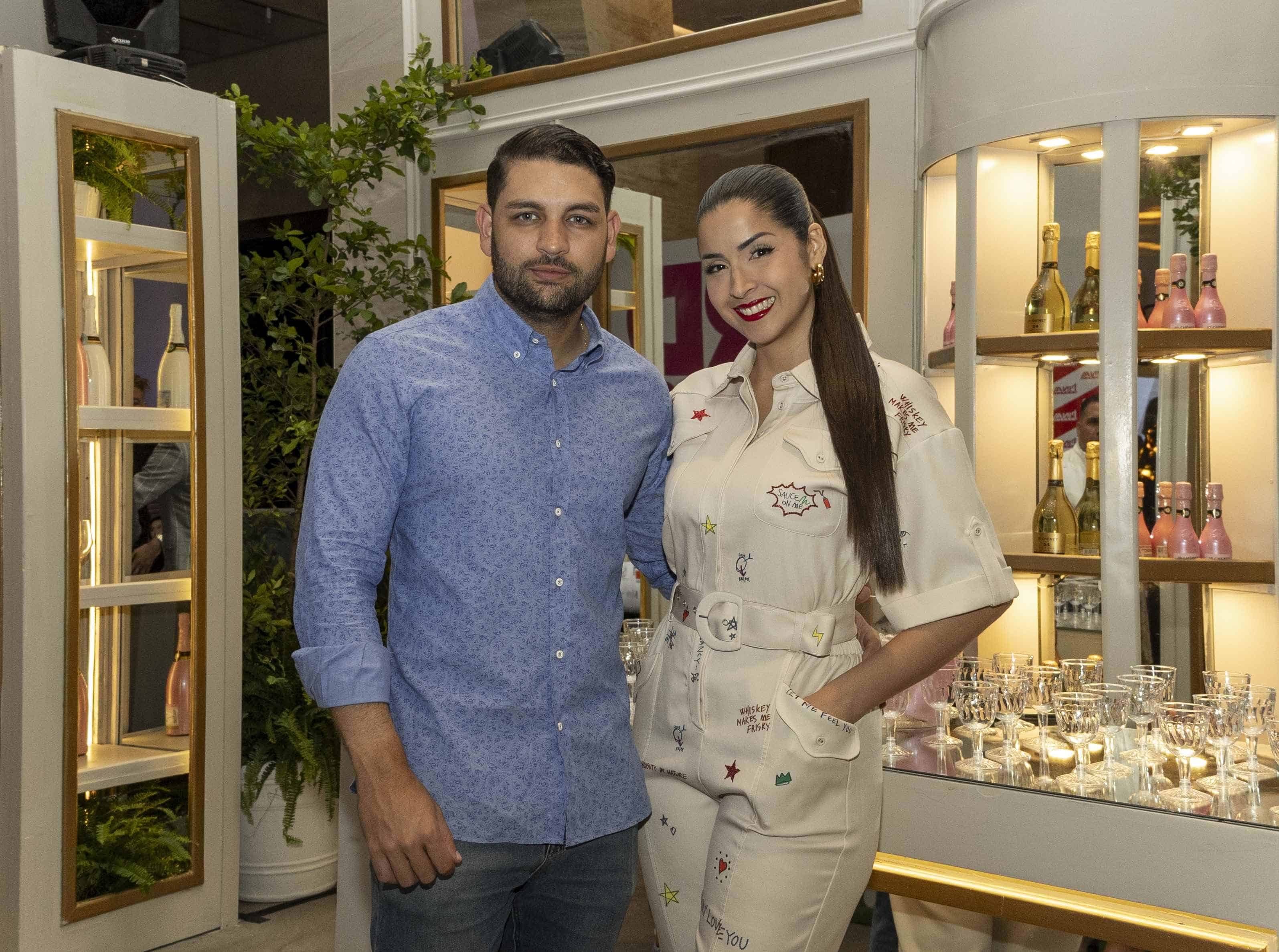 Leandro Batista y Katherin Amesty.