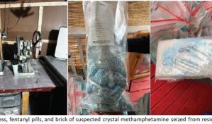 Arrestan a tres hombres dominicanos en Lawrence con un cargamento de 35,000 pastillas de drogas