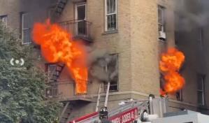 Una dominicana de 79 años termina en el hospital tras incendiarse su apartamento en el Bronx Una dominicana de 79 años termina en el hospital tras incendiarse su apartamento en el Bronx