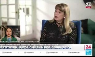Informe desde Santiago de Chile: destituyen a la jueza Ángela Vivanco por corrupción