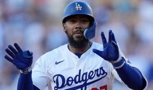 La gran jugada del dominicano Teoscar Hernández que le valió una Serie Mundial