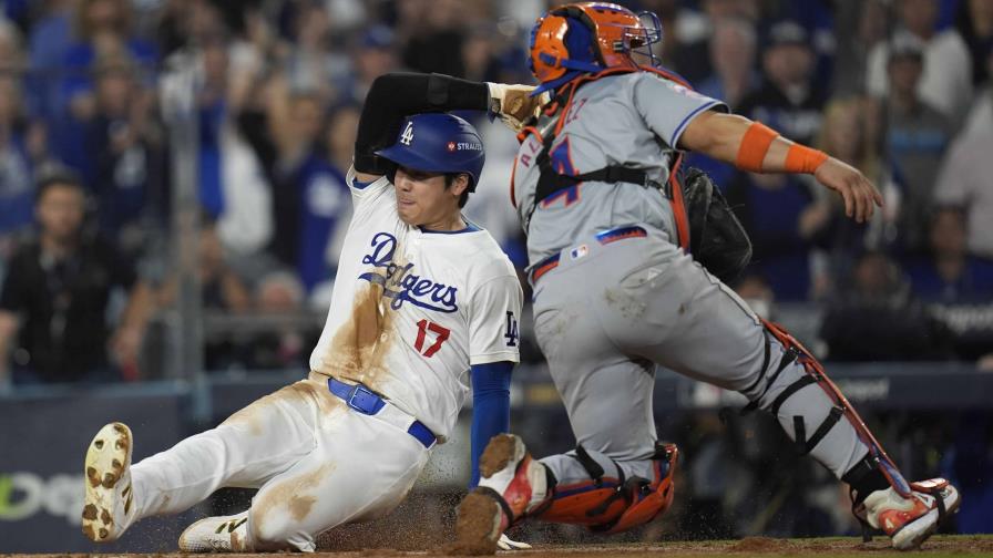 Dodgers superan 9-0 a Mets en primer partido de la Serie de Campeonato de la Nacional