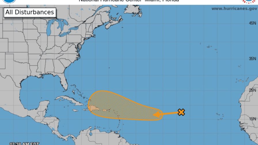 Sistema vigilado por RD aumenta probabilidades de convertirse en un ciclón tropical