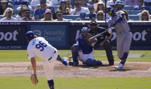Mark Vientos pegó grand slam y los Mets igualan la serie ante los Dodgers