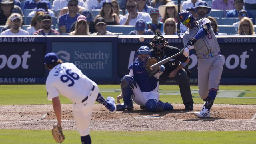 Mark Vientos pegó grand slam y los Mets igualan la serie ante los Dodgers