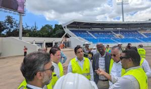 La remodelaci&oacute;n de la pista de calentamiento del Centro Ol&iacute;mpico avanza en distintas &aacute;reas