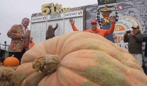 Calabaza de 1,120 kilos gana concurso en California
