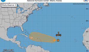 Sistema que RD vigila incrementa a un 60 % posibilidad de convertirse en ciclón tropical