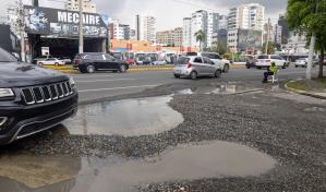 Una vergüenza en la avenida Winston Churchill