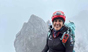 Thais Herrera se convierte en la primera dominicana en escalar las "Siete Cimas