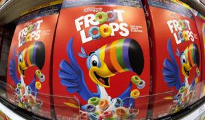 Manifestantes exigen a Kellogg que retire colorantes artificiales de Froot Loops y otros cereales