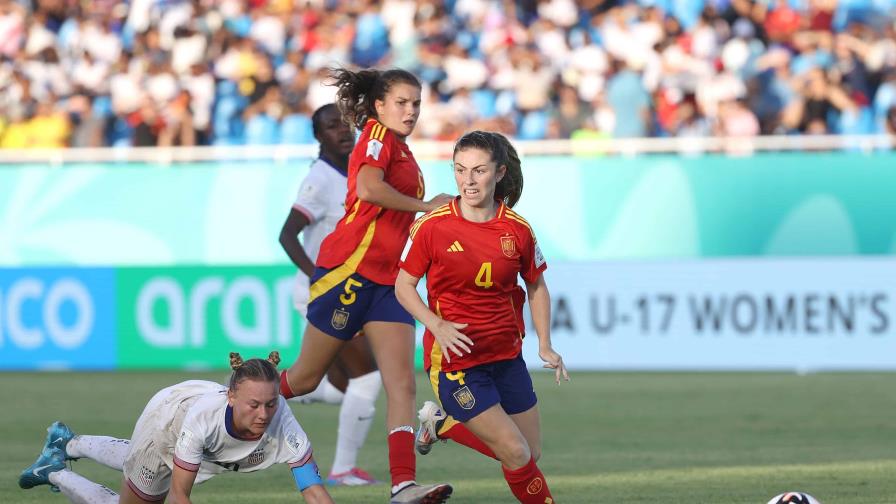 España vence 3 a 1 Estados Unidos en el primer partido del Mundial sub-17