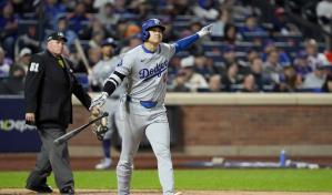Hernández y Ohtani suenan jonrones, Dodgers apalean a Mets para irse arriba 2-1 en la serie