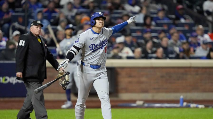 Hernández y Ohtani suenan jonrones, Dodgers apalean a Mets para irse arriba 2-1 en la serie