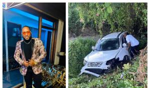 El poeta del mambo sufre accidente de tránsito en carretera Las Matas de Farfán-Elías Piña