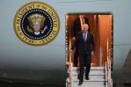 Biden aterriza en Alemania para reunirse a cuatro bandas con Scholz, Macron y Starmer Biden aterriza en Alemania para reunirse a cuatro bandas con Scholz, Macron y Starmer