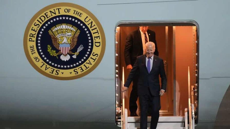 Biden aterriza en Alemania para reunirse a cuatro bandas con Scholz, Macron y Starmer