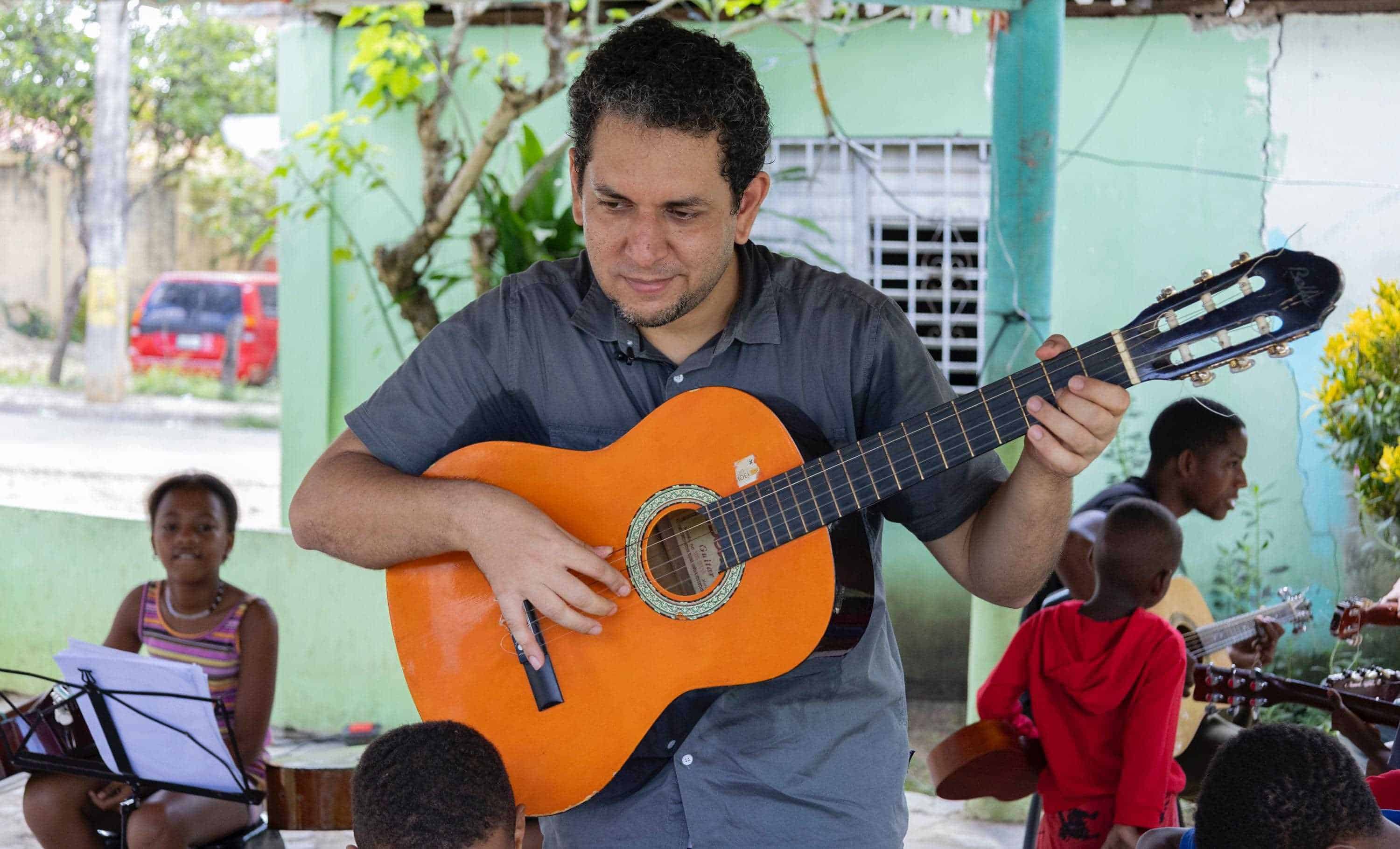 Gioel Martín, profesor de música.