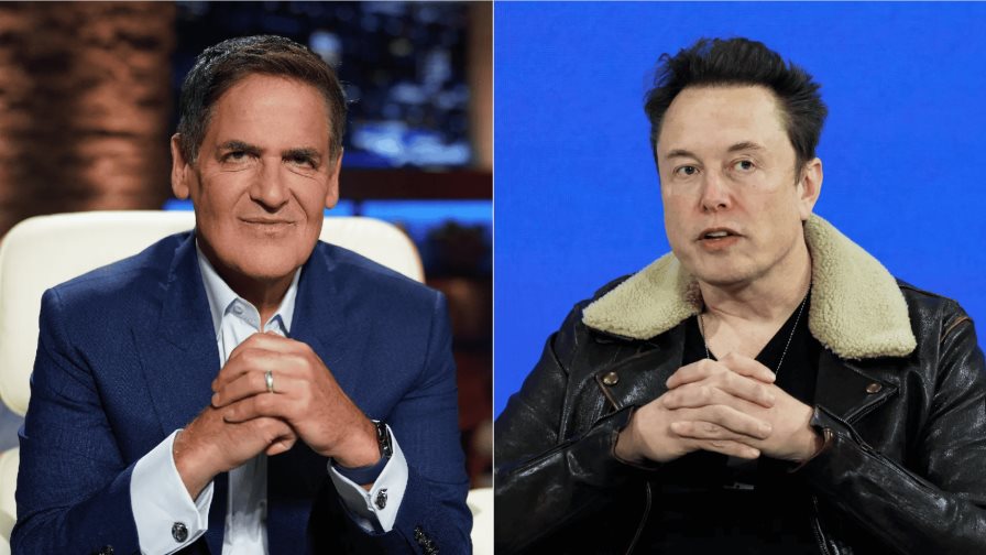 Duelo de multimillonarios: Elon Musk hace campaña por Trump y Mark Cuban por Harris