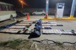Decomisan 192 paquetes de cocaína y arrestan a un sospechoso en Montecristi