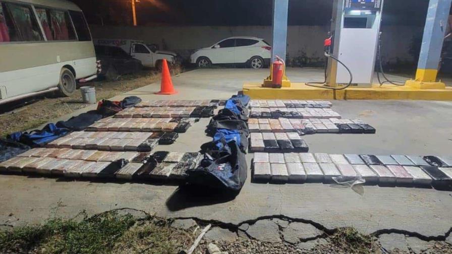 Decomisan 192 paquetes de cocaína y arrestan a un sospechoso en Montecristi