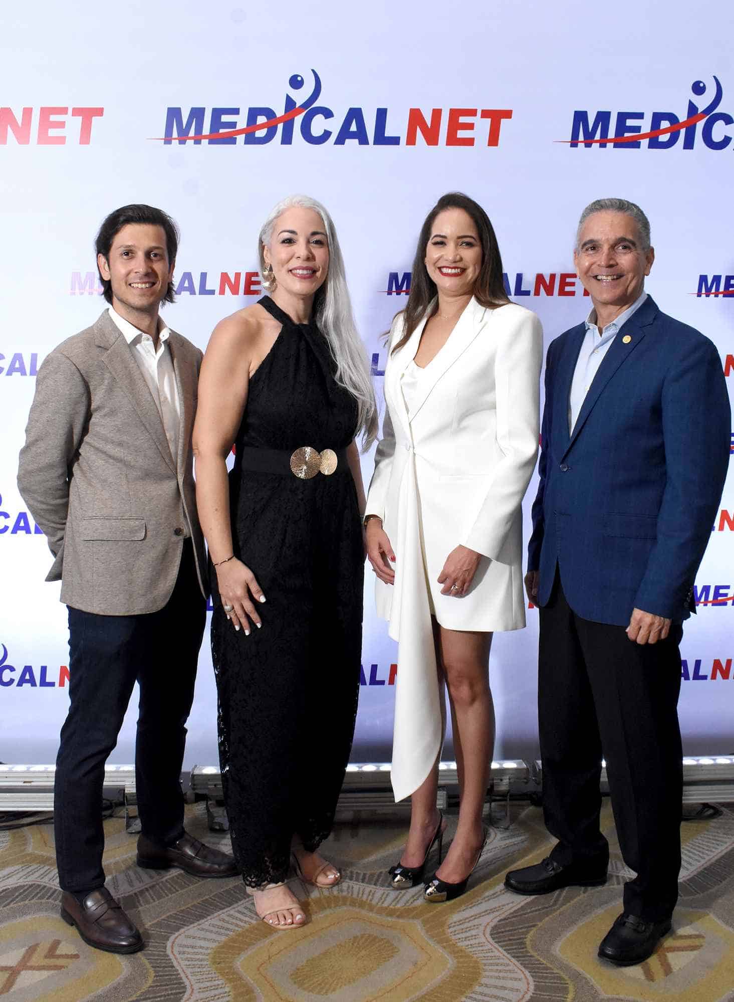 Mauricio Morel, Patricia Polanco, Esthenia Gracia y Carlino González.