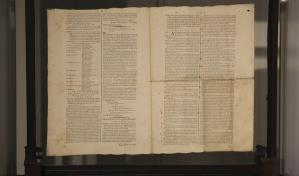 Un raro ejemplar de la Constituci&oacute;n de EE.UU. alcanza 9 millones de d&oacute;lares en una subasta