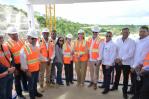 Raquel Peña visita construcción de la presa de Guayubín en Santiago Rodríguez Raquel Peña visita construcción de la presa de Guayubín en Santiago Rodríguez