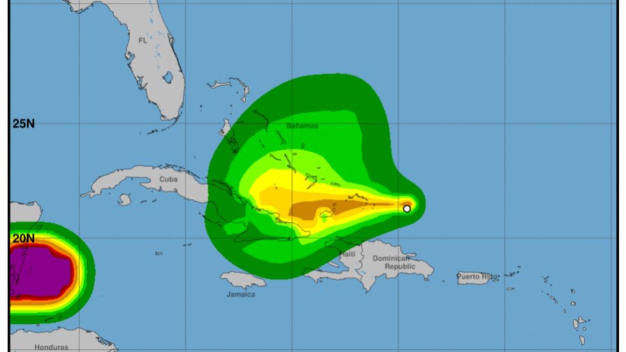 La tormenta tropical Oscar dejará en el este de Cuba lluvias y fuertes vientos el domingo