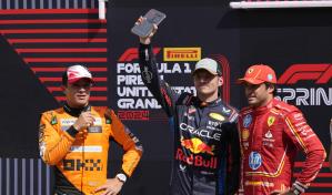 Verstappen gana el sprint del GP de Estados Unidos, su primer triunfo desde junio