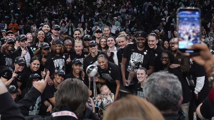 Liberty de Nueva York gana su primer título de WNBA al vencer 67-62 a Lynx de Minnesota