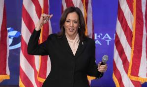 Harris recauda 633 millones de dólares en tercer trimestre, pero gasta mucho en la recta final