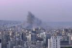 Bombardeos israelíes en suburbio sur de Beirut tras orden de evacuación Bombardeos israelíes en suburbio sur de Beirut tras orden de evacuación