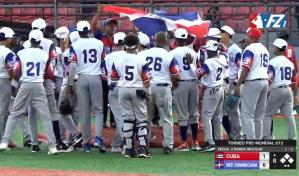 República Dominicana derrota a Cuba 6 por 1 para en el Panam U12