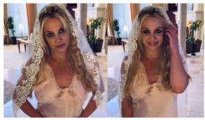 Video | Britney Spears se "casa" consigo misma y revela la razón de su decisión