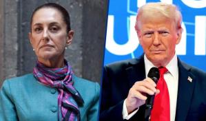 Sheinbaum achaca a Trump la caída del peso mexicano pero dice que T-MEC no está en riesgo