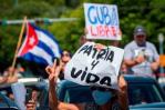 Cubanos en Miami piden la renuncia de Díaz-Canel ante los apagones