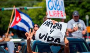 Cubanos en Miami piden la renuncia de Díaz-Canel ante los apagones