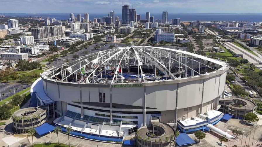 MLB quiere que Rays permanezcan en su región si el Tropicana Field sigue dañado por huracán