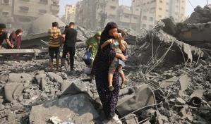 El 90 % de los palestinos cree que el objetivo de Israel en Gaza es cometer un genocidio