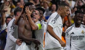 Lo de siempre: Real Madrid remonta ante el Dortmund con hat trick de Vinicius