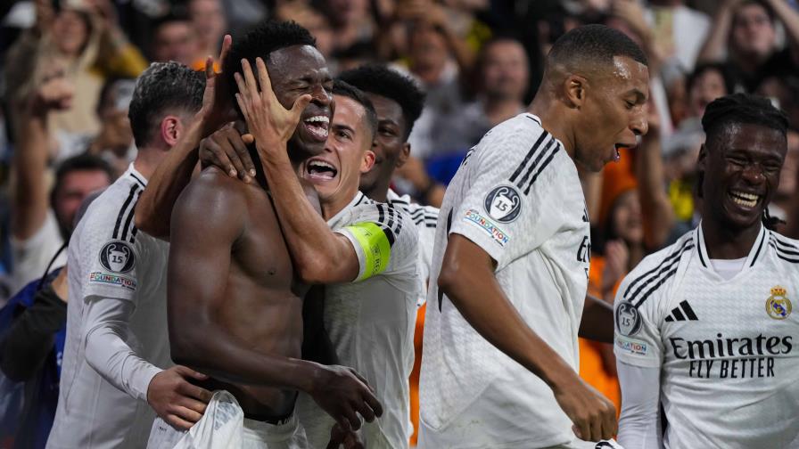 Lo de siempre: Real Madrid remonta ante el Dortmund con hat trick de Vinicius