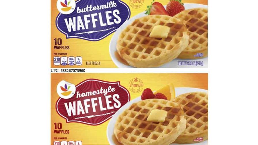 Retiran más waffles congelados en EE.UU. por posible contaminación con listeria